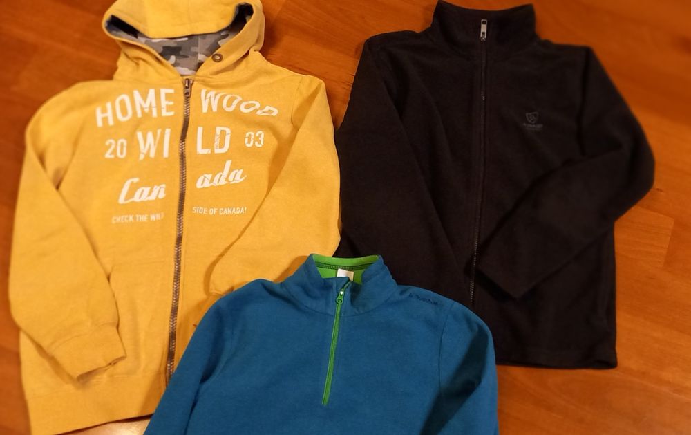 Bluza/polary rozm.146/152 (cena za 3 szt)