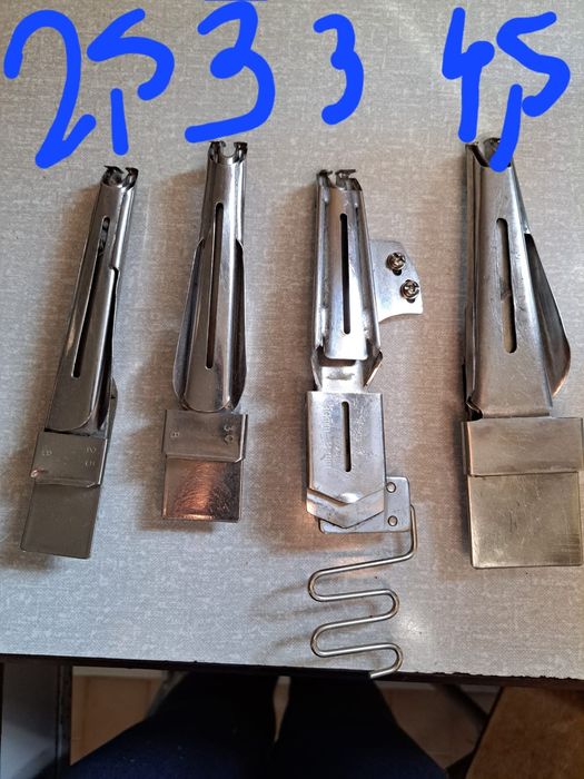 Vendo máquina de recobrimento Siruba e guias de colarete