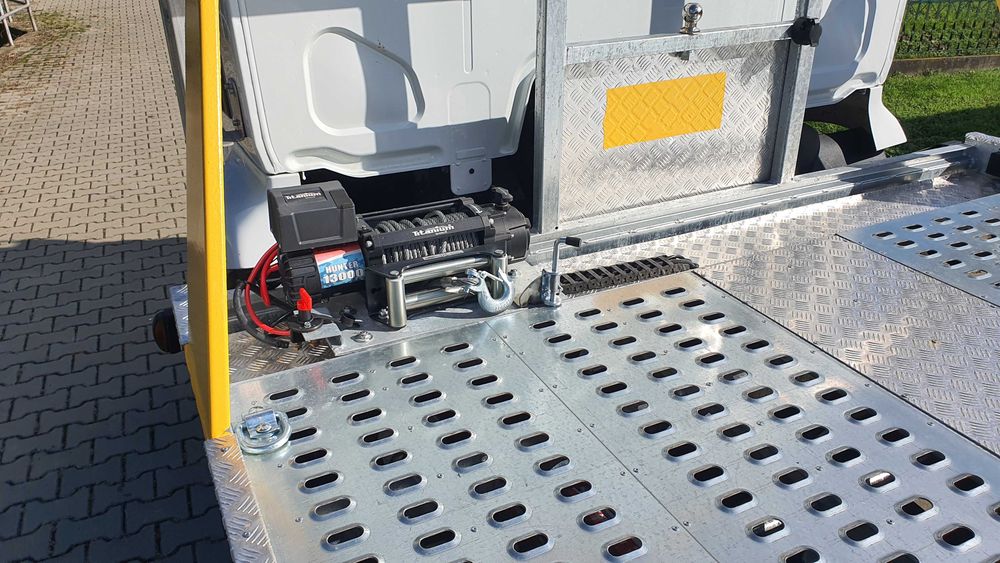 Zabudowa pomoc drogowa laweta najazd ciężarowe DMC 12-16 TON produkcja