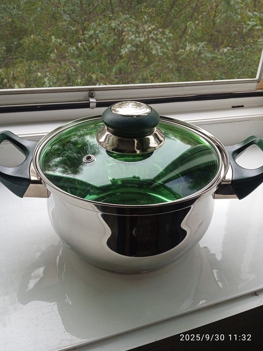 Каструля.Нержавійка.Нова