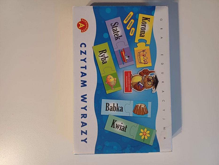 Czytam wyrazy gra edukacyjna firmy alexander