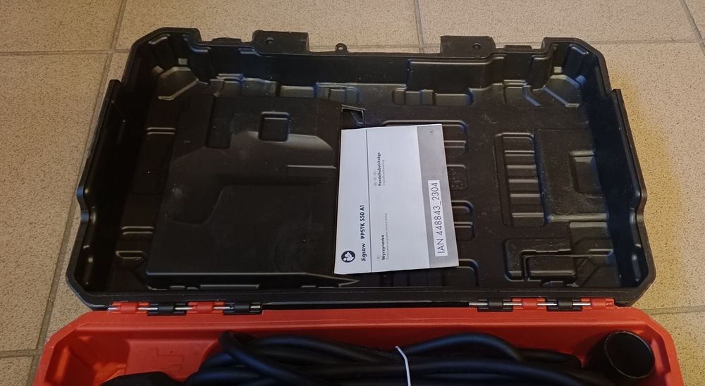 Wyrzynarka Parkside Performance PPSTK 550 A1, 550 W