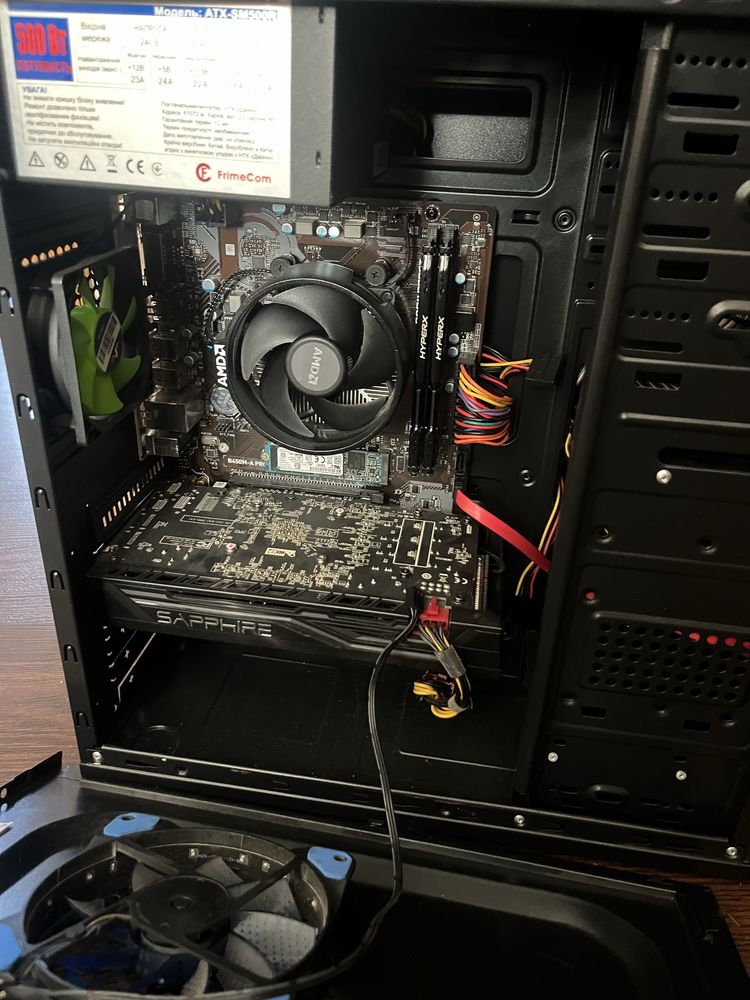 Компюʼтер Rx470, Ryzen 5