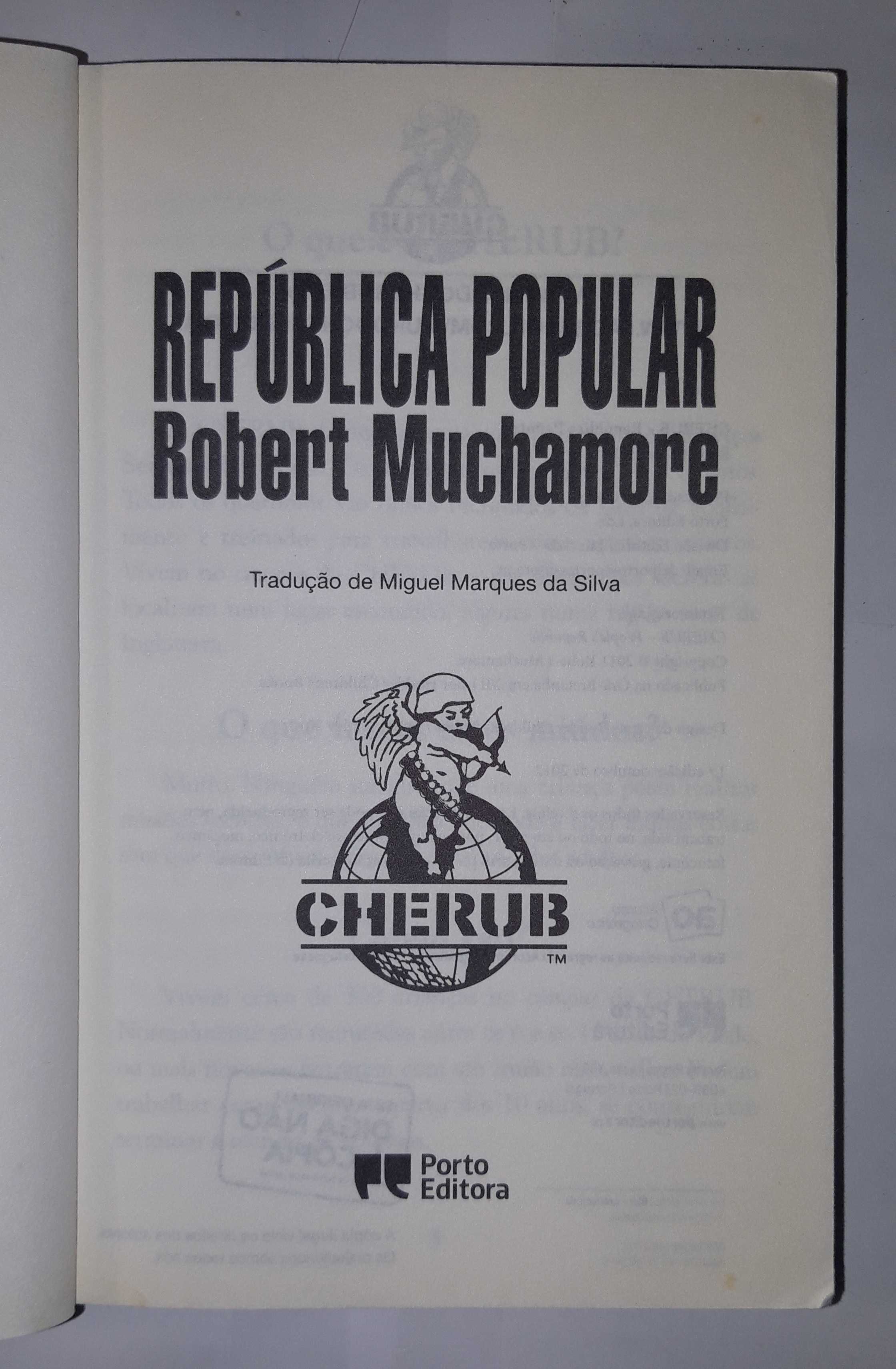 Livro  Ref:PVI - Robert Muchamore - CHERUB: República Popular