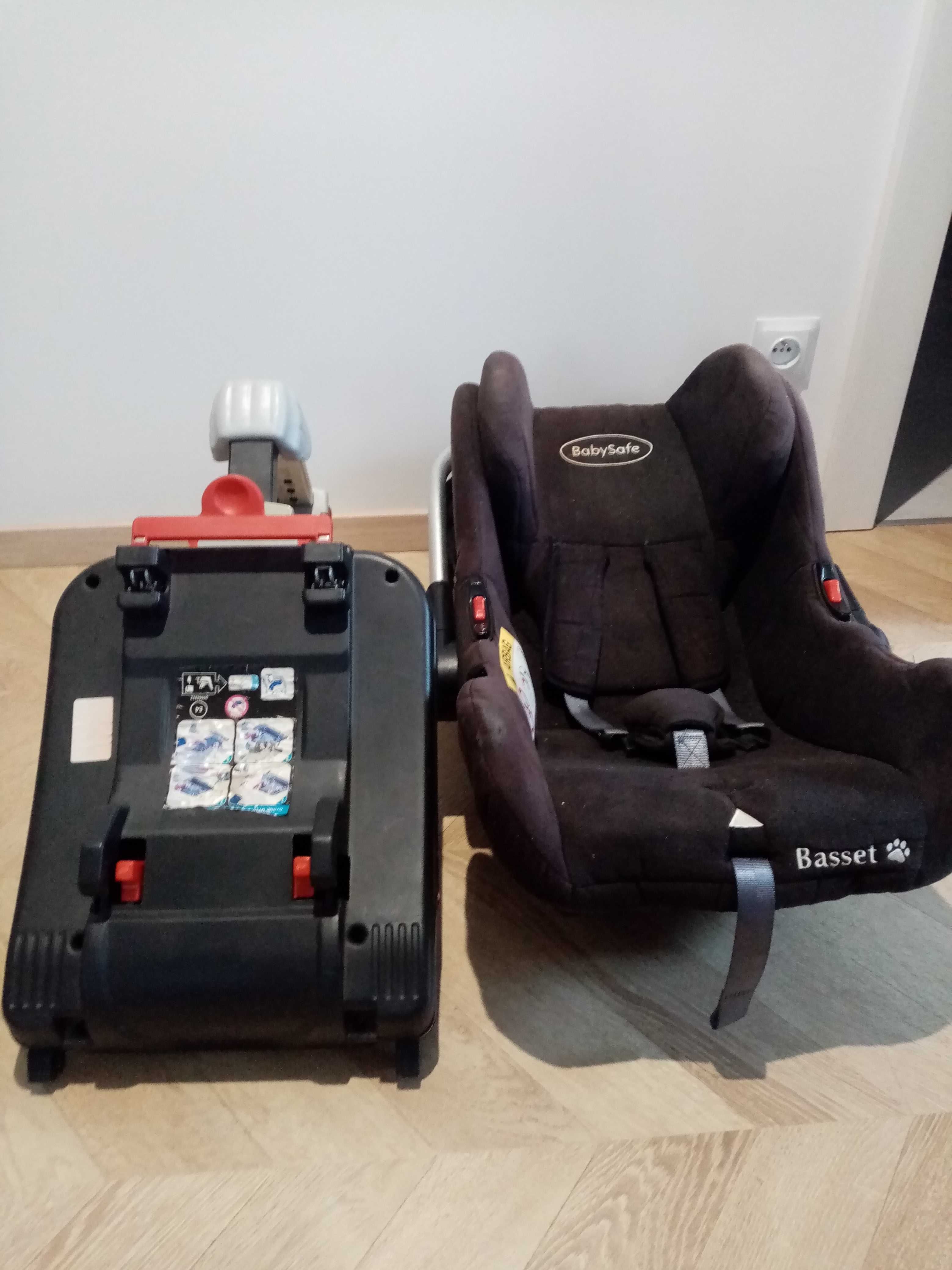 Fotelik  BabySafe 2x1 isofix