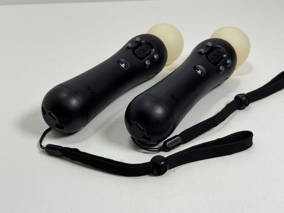 Zestaw 2 Kontrolerów Pad PS Move PlayStation Move v2 do PS5 PS4 PS3 VR