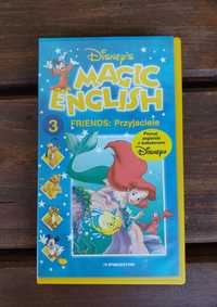 Disney Magic English 3 Family kaseta VHS