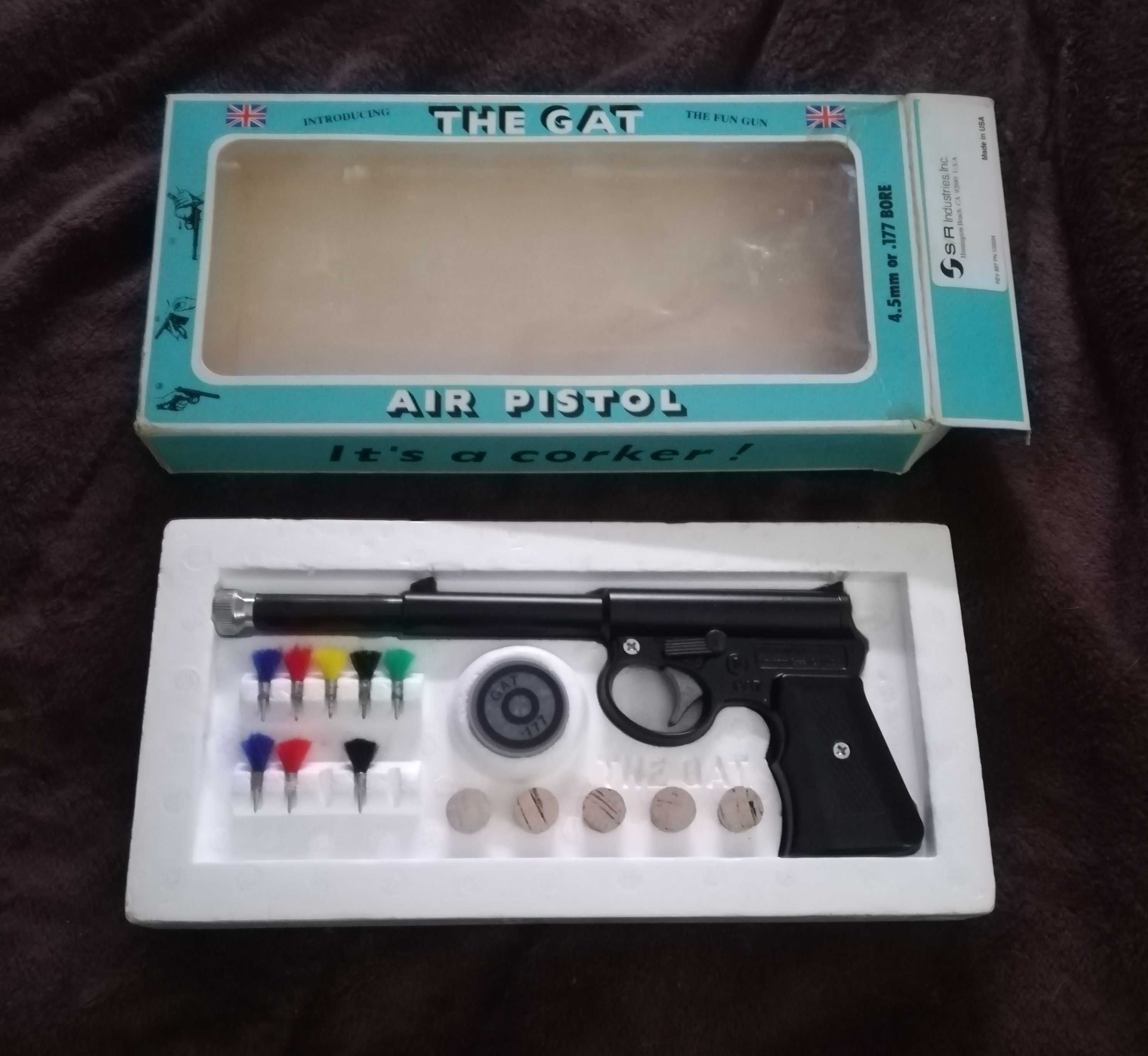 Pistola de Mola/Ar - Chumbos - Dardos - Rolhas -