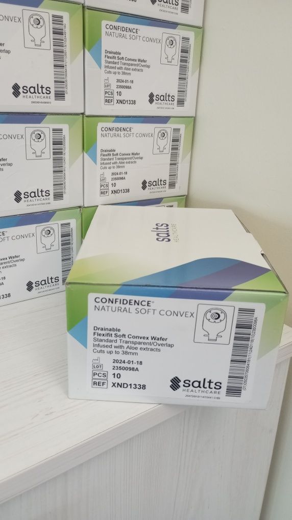 Worki stomijne 130 szt SALTS XND1338 Confidence Natural Soft Convex