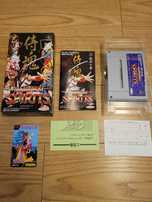 *Samurai Spirits* + Psycho Power Card - Super Famicom - Snes