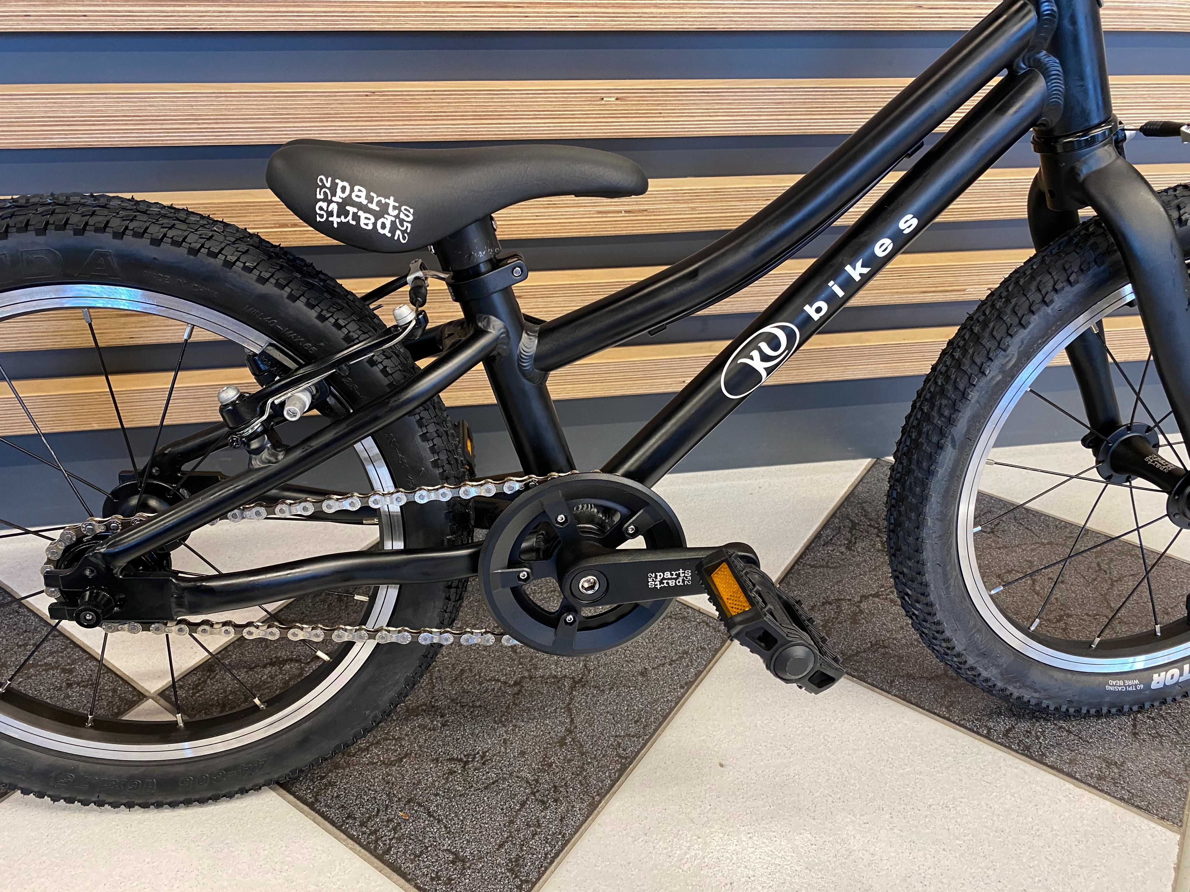 Rower dziecięcy KUBIKES 16S Black czarny 16 cali KRAKÓW