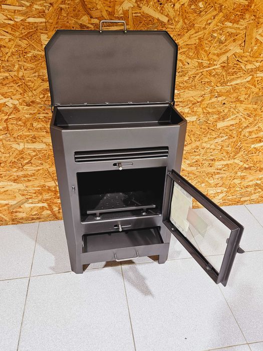 Salamandra Com Forno a Lenha NOVAS - 10.4Kw - FABRICADO PORTUGAL