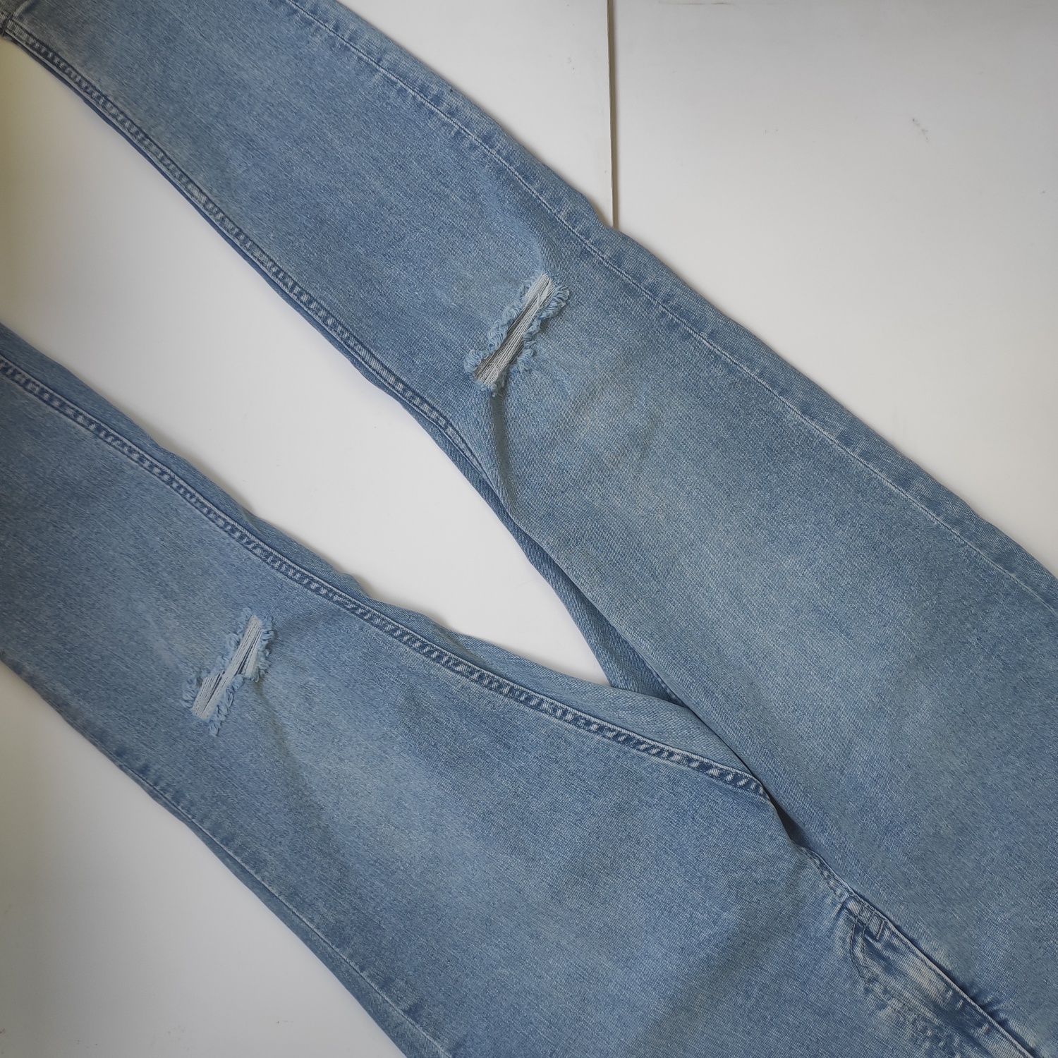 Джегинсы джинсы с потертостями Н&М 48-50 размер