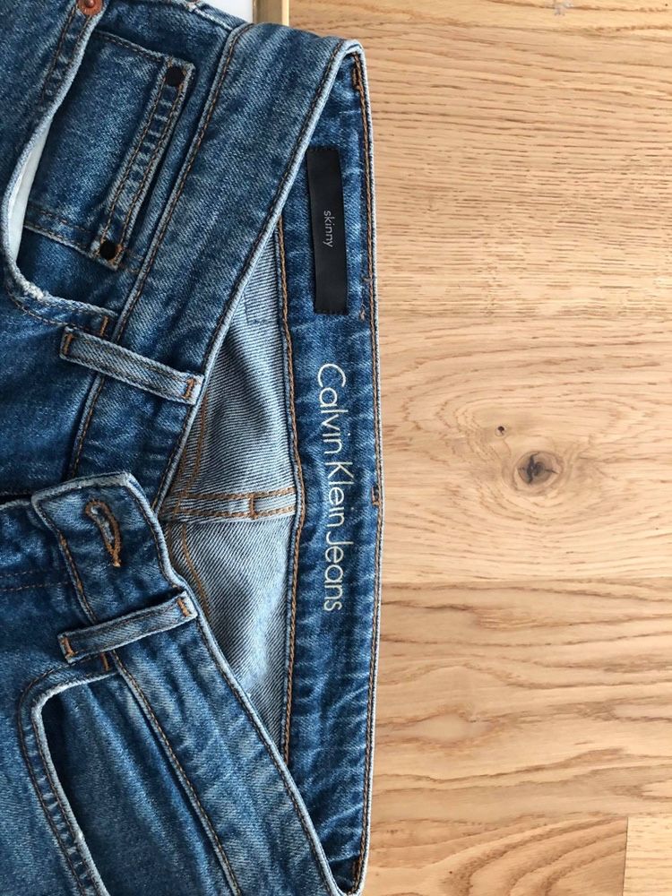 Calvin klein spodnie jeansy dżinsy męskie nowe skinny w28 l30