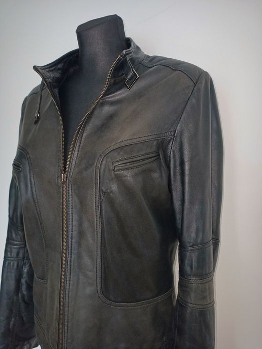 Kurtka skórzana damska wiosenna Bata And More r.M