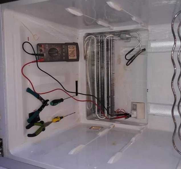 Ремонт морозильных камер и холодильников