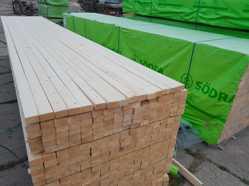 Łata drewniana C16 38x63 mm dł. 3,0 - 5,4 mb