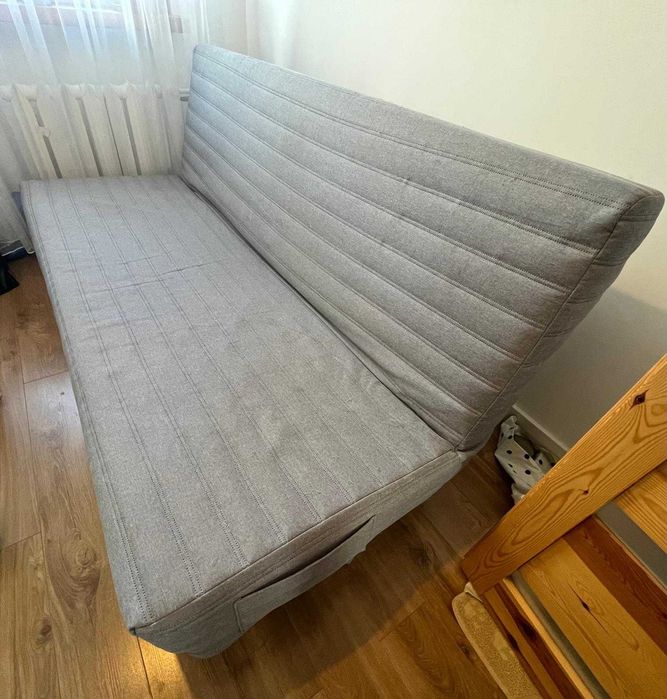 Sofa Beddinge (IKEA) ze skrzynią na pościel