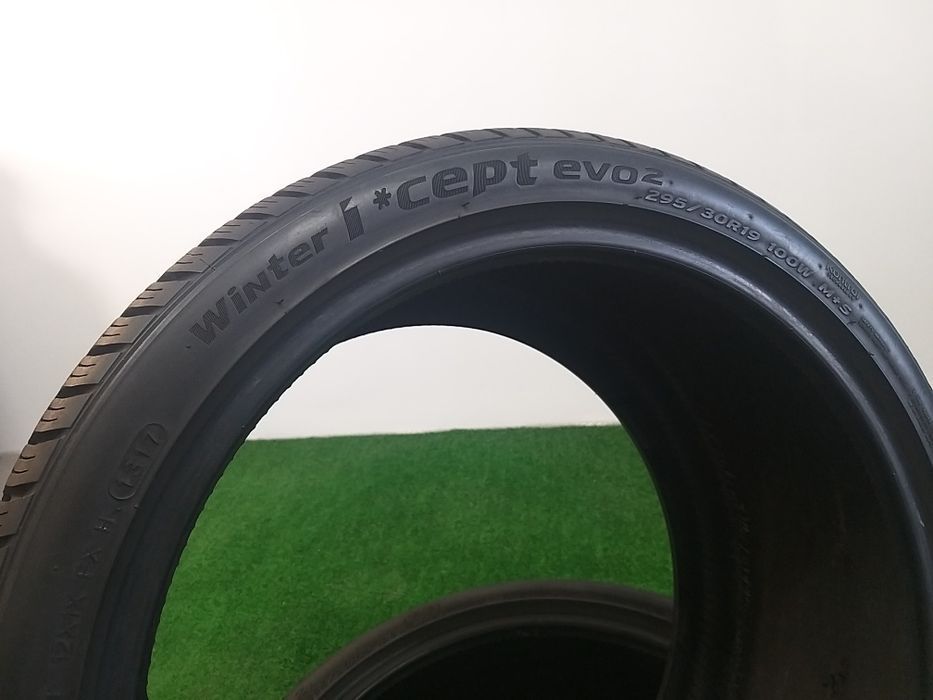 2 x 295/30/19 HANKOOK 2017r 6mm Opony Zimowe Wysyłka