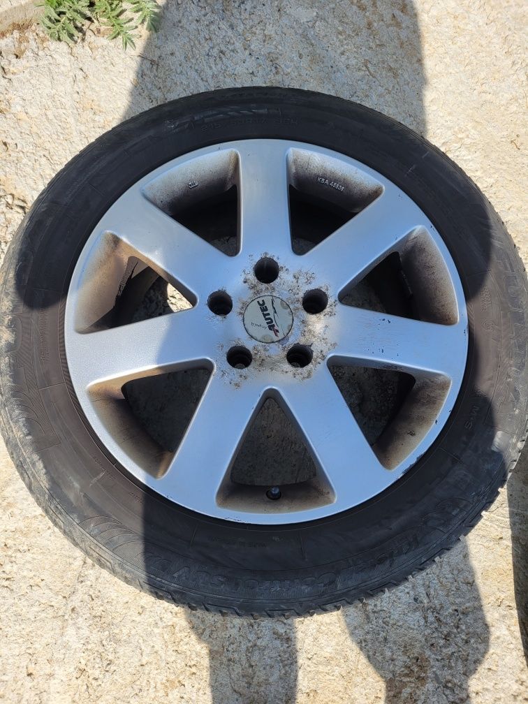 Felgi Autec 17 5x120 + opony Fulda