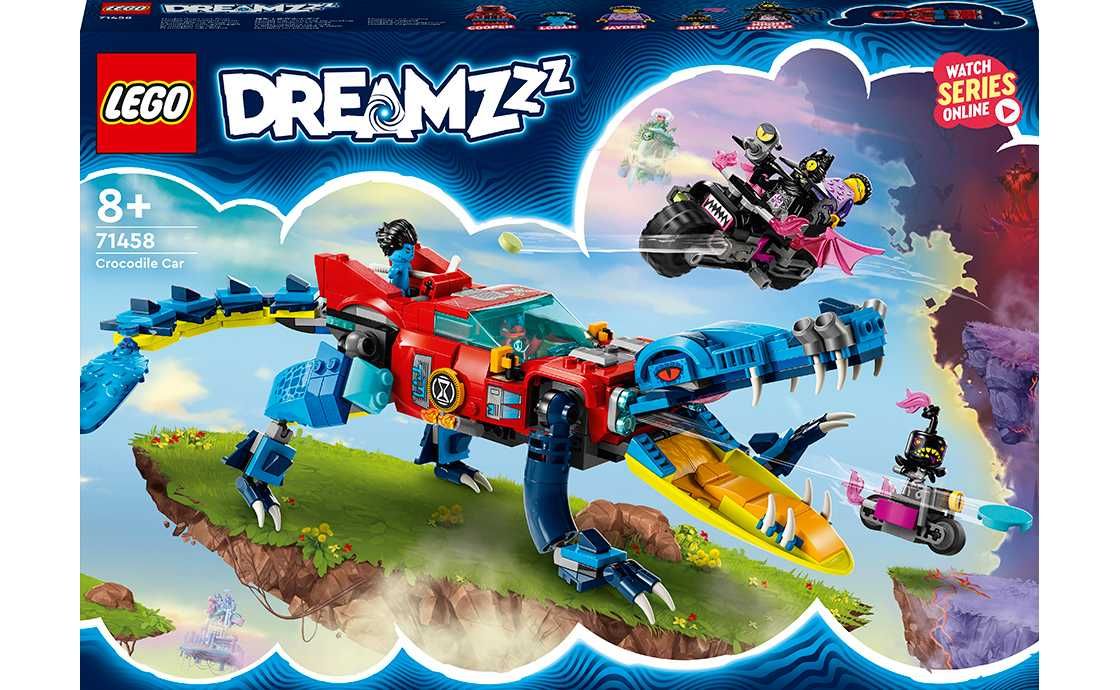 Lego DREAMZzz 71458 Автомобиль Крокодил. В наличии
