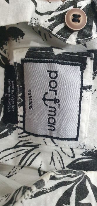 Camisa estampada vintage tamanho L