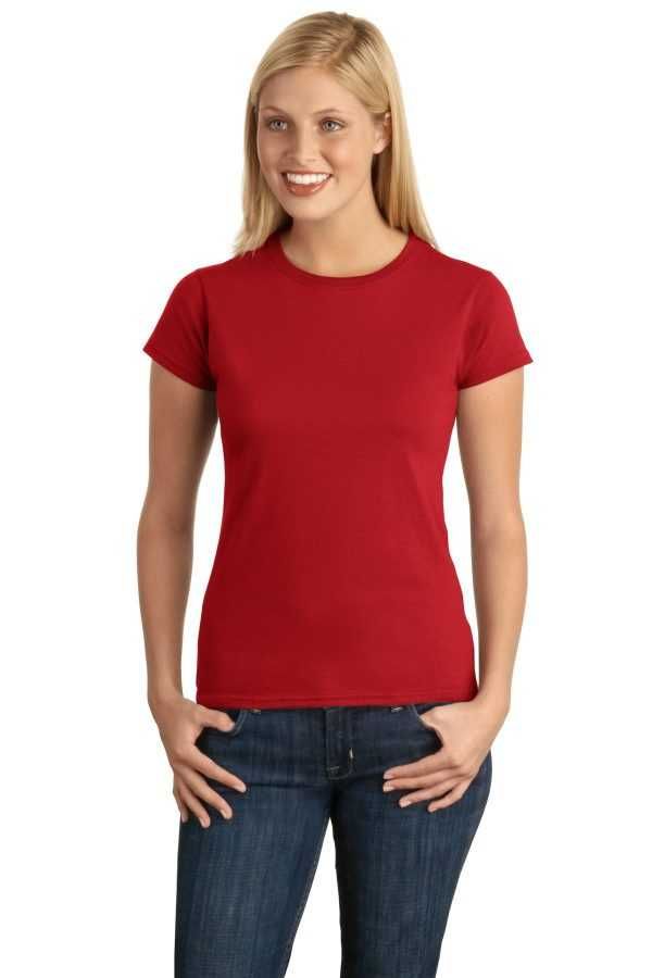 Футболка женская 100% хлопок Gildan  Softstyle Ladies Cotton t-shirt