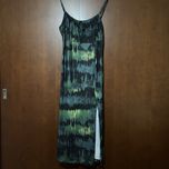 Vestido justo com padrão