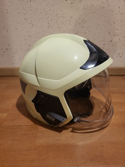 Hełm Strażacki MSA GALLET F1XF Fluorescencyjny