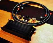 Kit Radiador 10 Linhas Refrigerar óleo motor