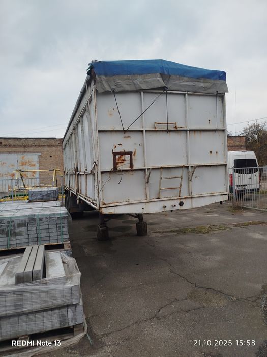 Полупричіп одаз металевий