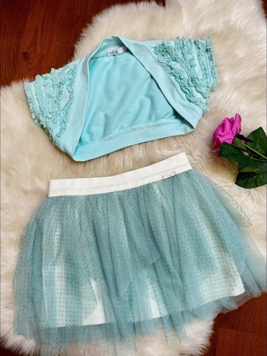 Komplet turkusowy 110-116