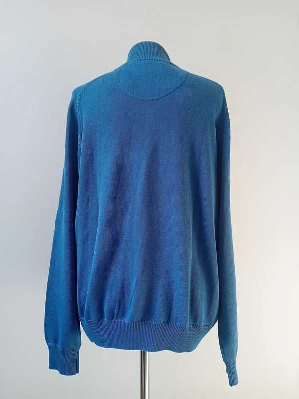 Sweter, kardigan,niebieski, męski Fynch-Hatton, rozmiar M, bawełna
