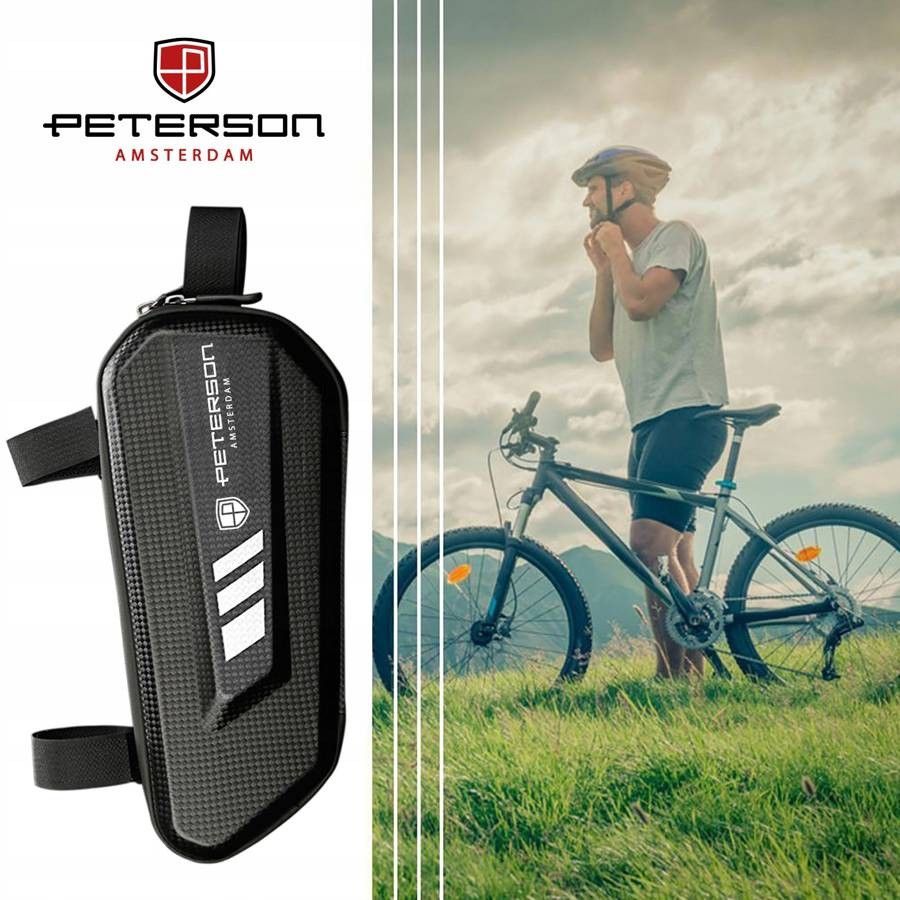wodoodporna torba rowerowa pod ramę - peterson