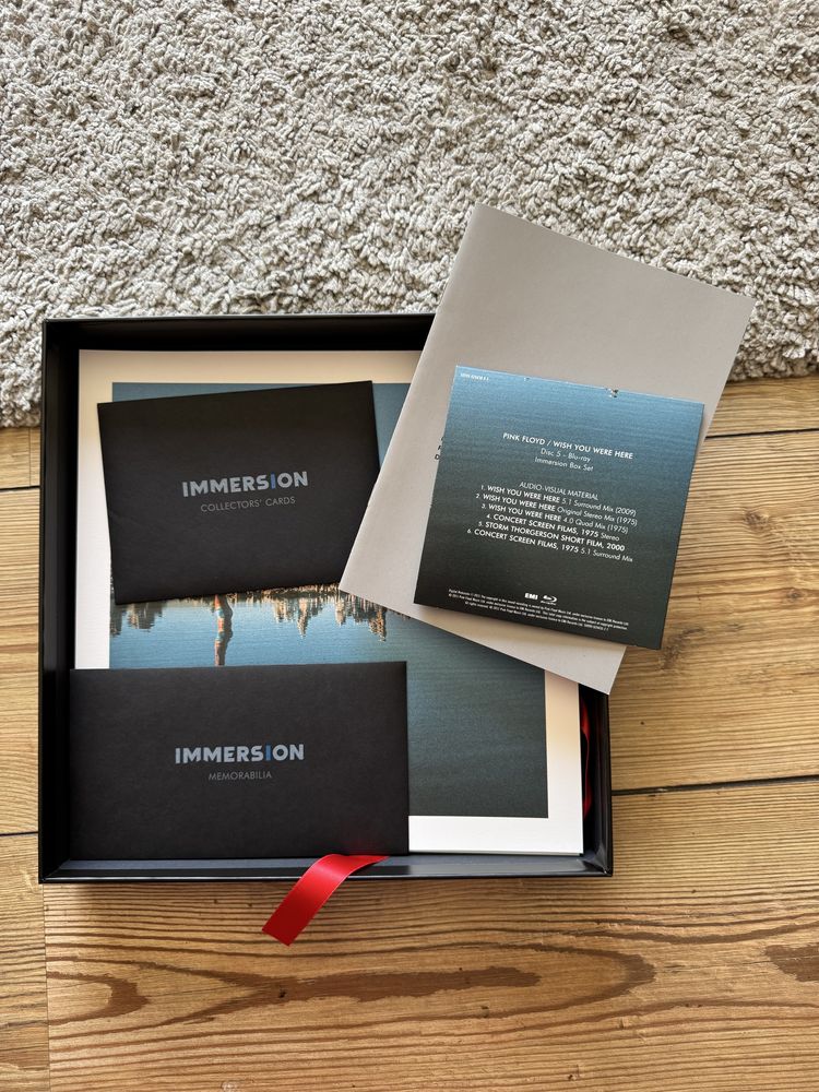 Box Set Pink Floyd “Wish You Were Here” Immersion Edition