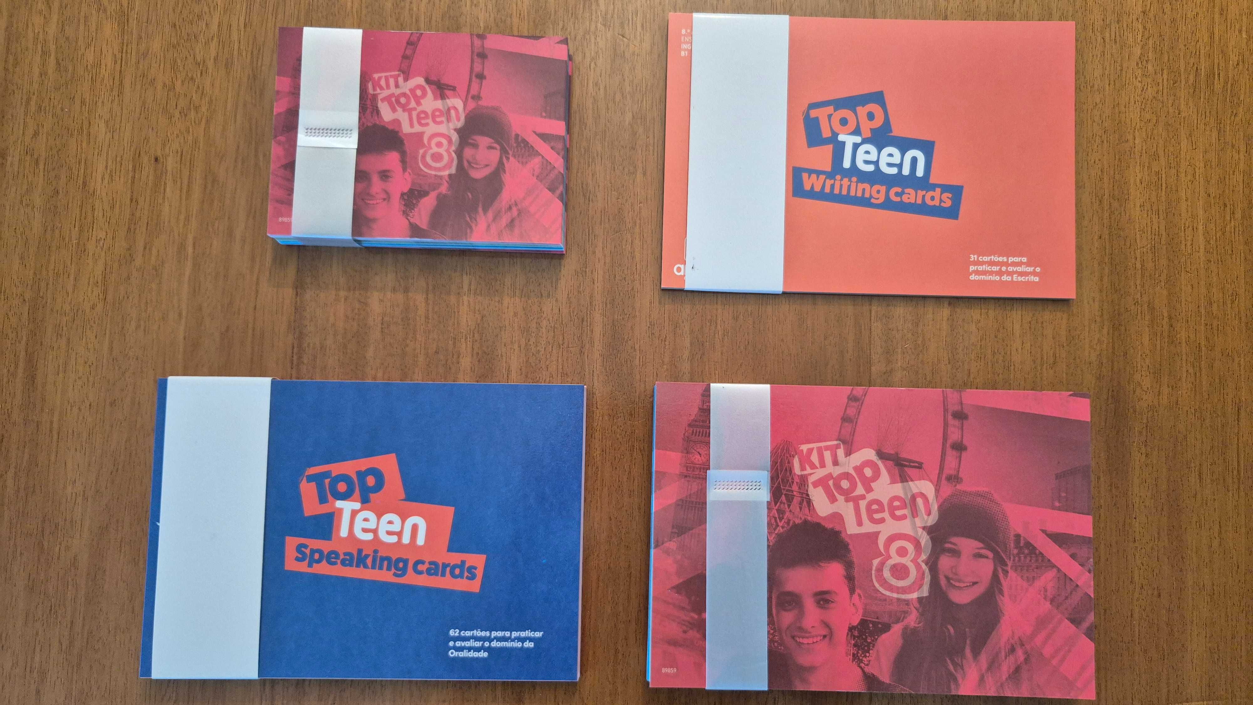 Vendo Kit TOP TEEN 8 - Material Pedagógico p/ Inglês 8ºAno. NOVIDADE!