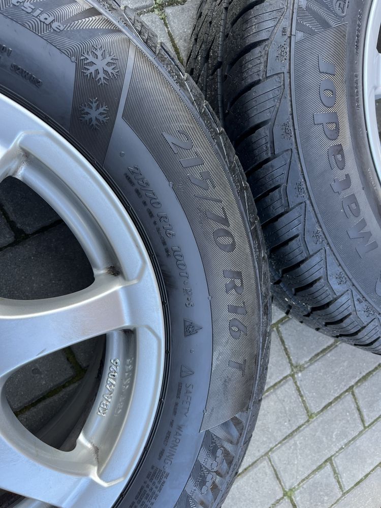Koła felgi anzio 16 5x114,3 opony 215/70/16 nissan honda