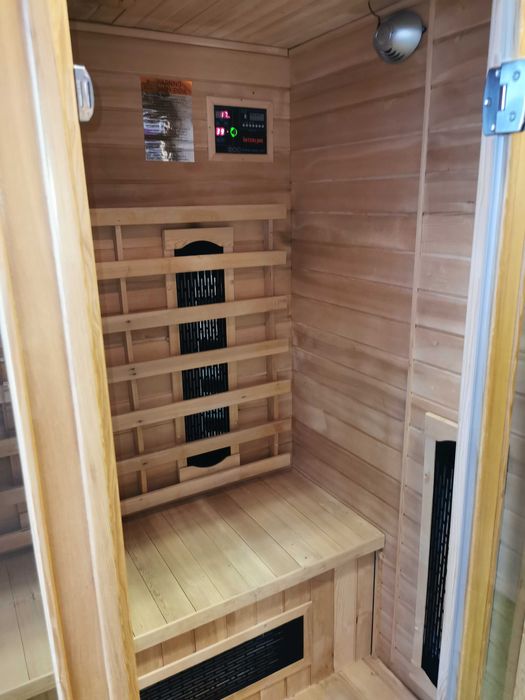 Sauna na podczerwień infared sucha mokra 120x100 Cedr 130x100 100x100