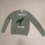 Sweter chłopięcy na 134/140 cm H&M z dinozaurem
