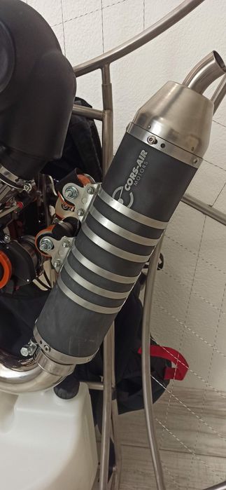 Парамотор Cors-Air BlackDevil JPX-25. Мотопараплан. Навчання польотам