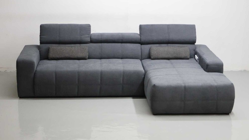 TCc TLB DESIGN narożnik regulowane zagłówki rogówka sofa kanapa popiel