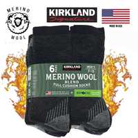 Шкарпетки Kirkland Signature Merino Wool  з вовни мериноса.Made in USA