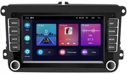 Radio GPS Android 11 VW Passat B6 B7 Golf V Vi Touran Tiguan Polo