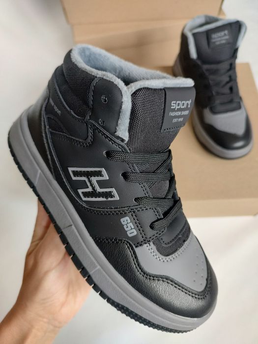 Хайтопи утеплені для хлопців, розміри маломірні: 36-39