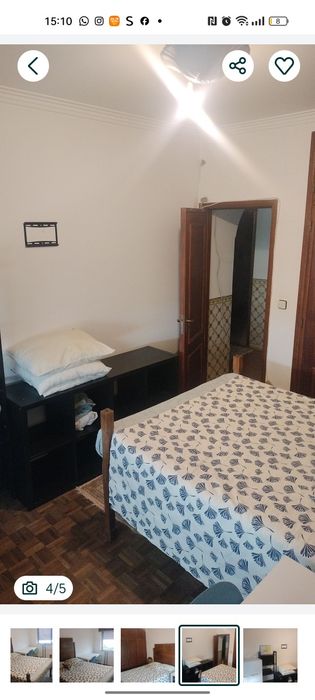 Quarto em apto para morar com 2 senhoras