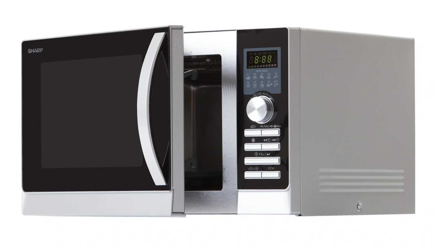 Kuchenka mikrofalowa mikrofalówka SHARP R843INW 25L 1100W GRILL