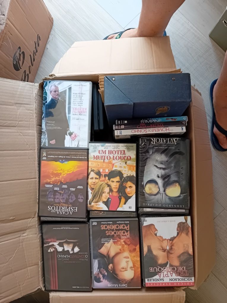 DVD vários de diversos filmes famosos