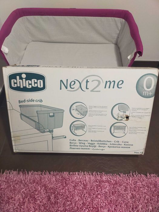 Berço Chicco "Next 2 Me" para desocupar - Urgente