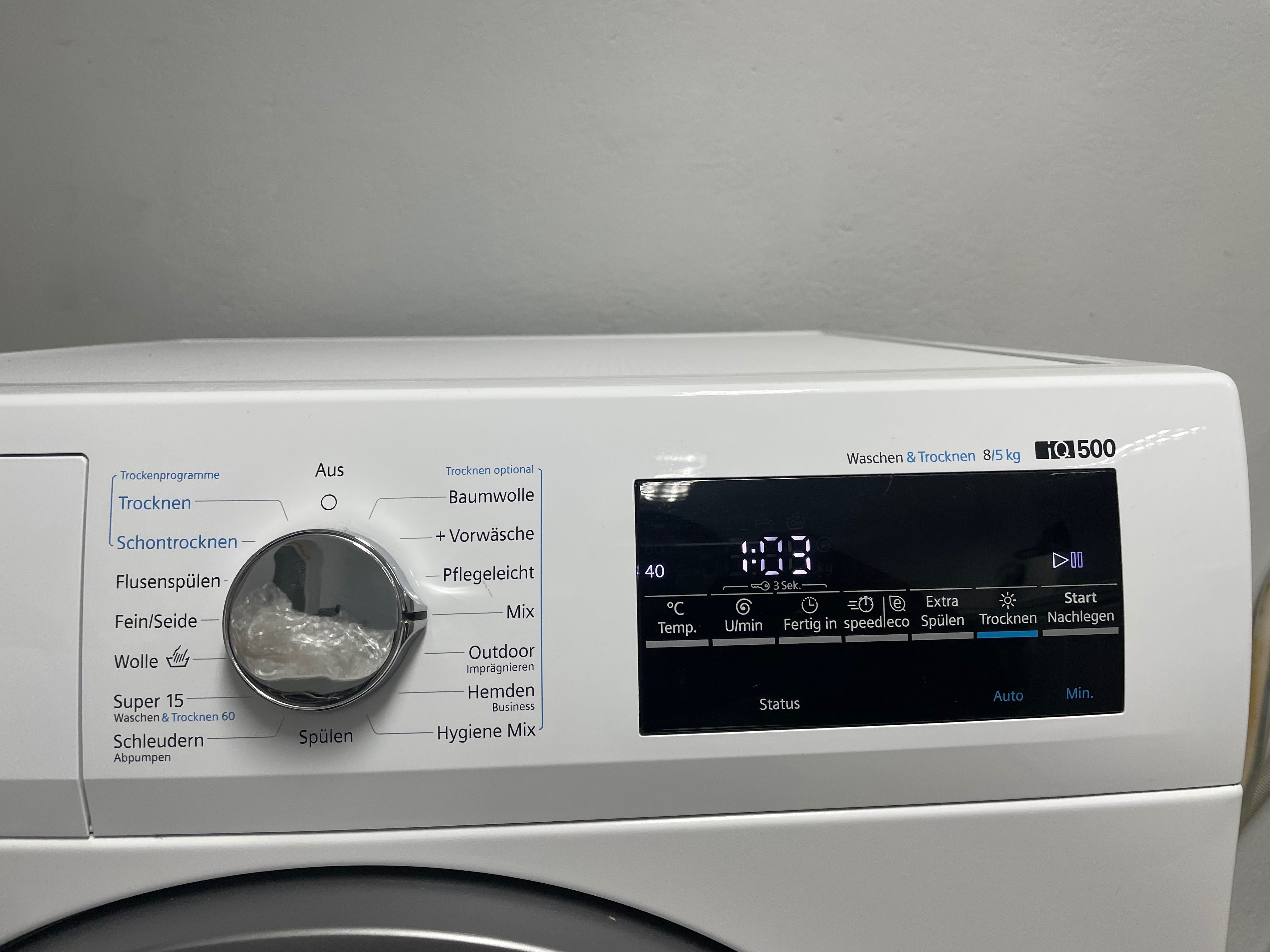 Pralko-Suszarka Siemens iQ500 8/5kg 60cm GW