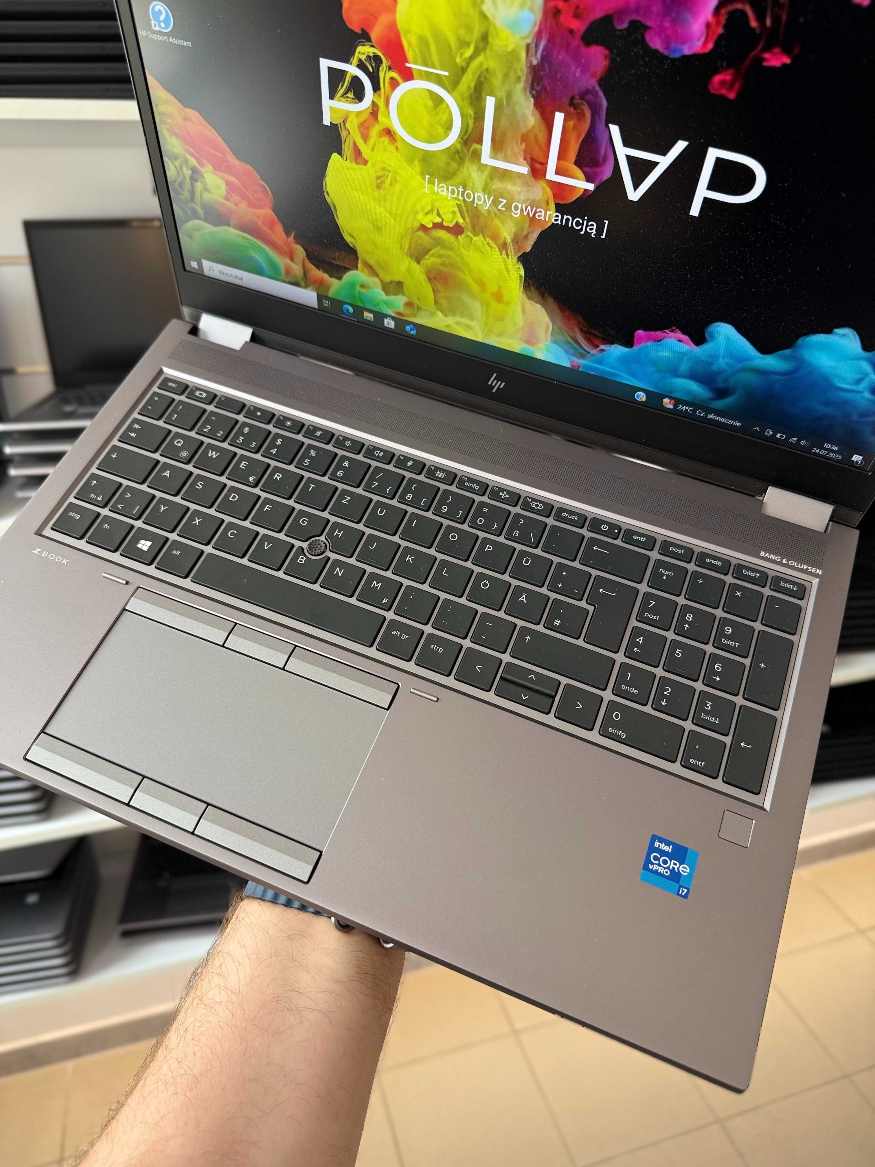 Laptop HP Zbook Fury 15 G8 i7-11gen / RTX A2000 / 32 RAM / 1TB SSD